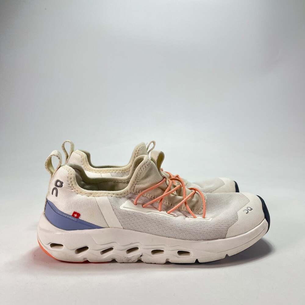On Cloud Cloudleap Kids Running Shoes Ghost Sunstone Beige Youth Size US K3